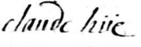 signature