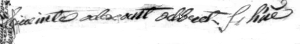 signature